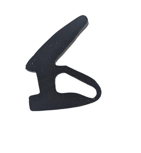 Main product image showing the full 5-meter black rubber gasket coiled or laid out, displaying the gasket's profile and cross-sectional shape against a clean white background